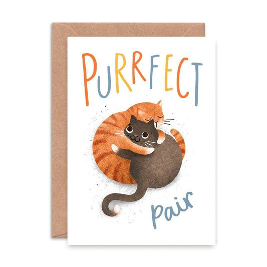 Kaart Purrfect Pair