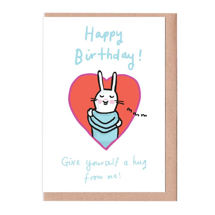 Kaart Give Yourself a Hug