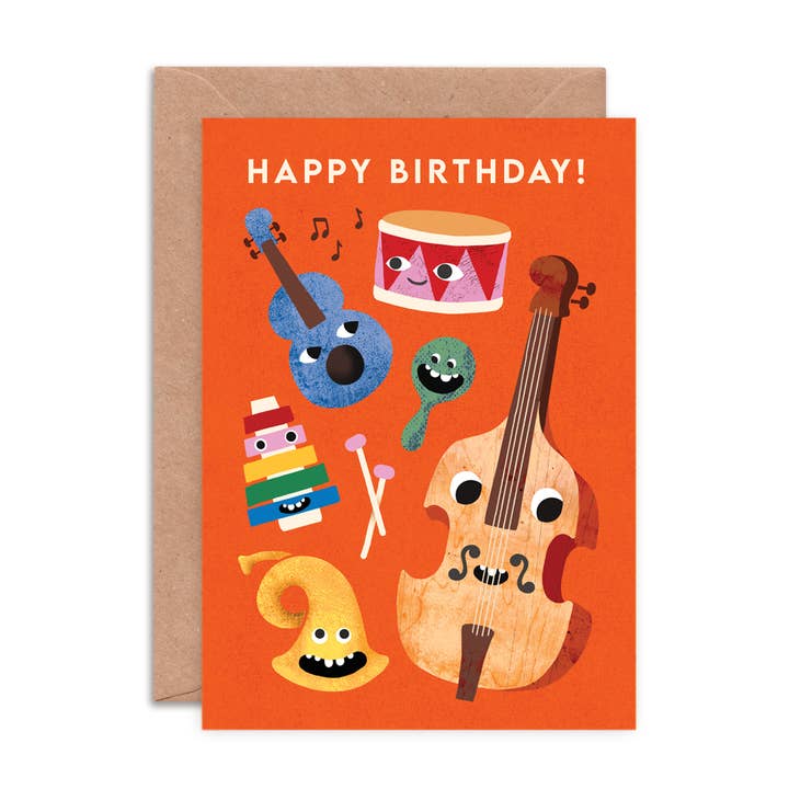 Kaart HBD Music Faces