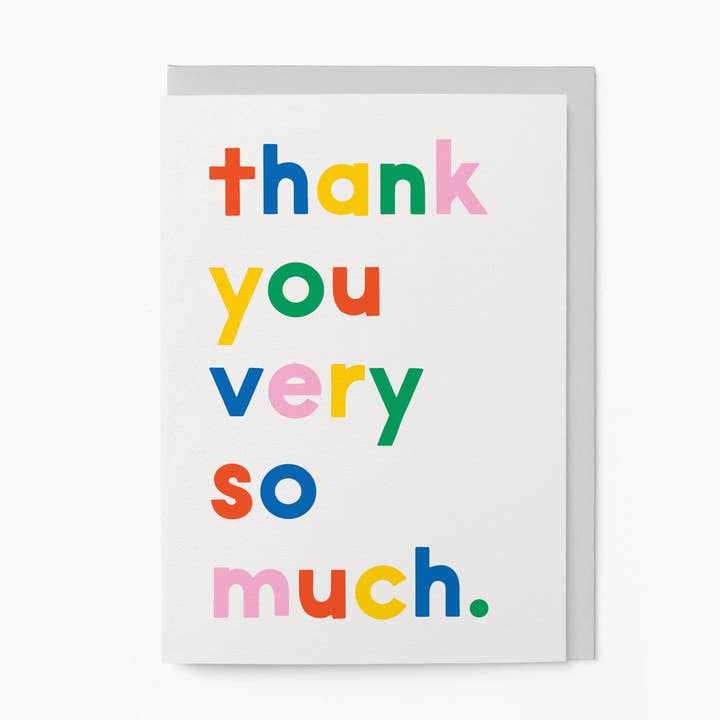 Kaart Thank You Very So Much