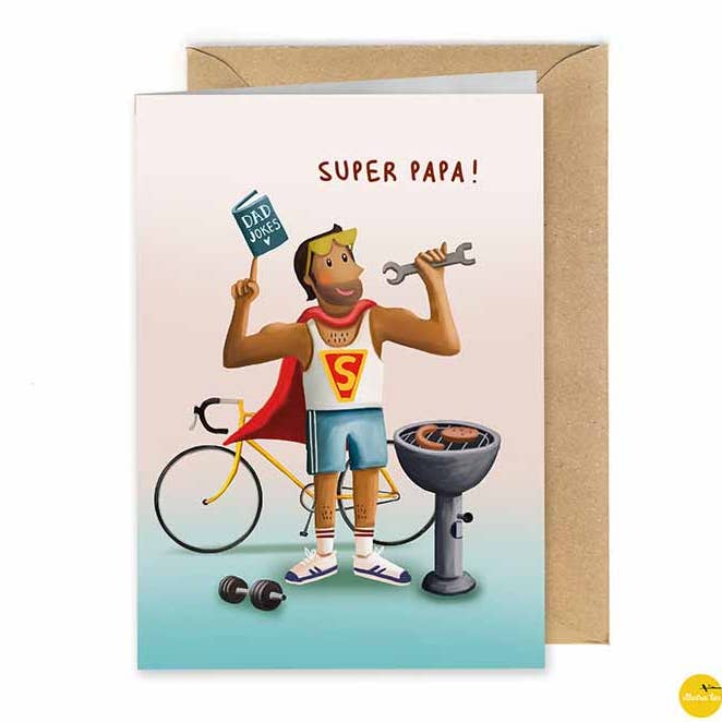 Kaart Super Papa!