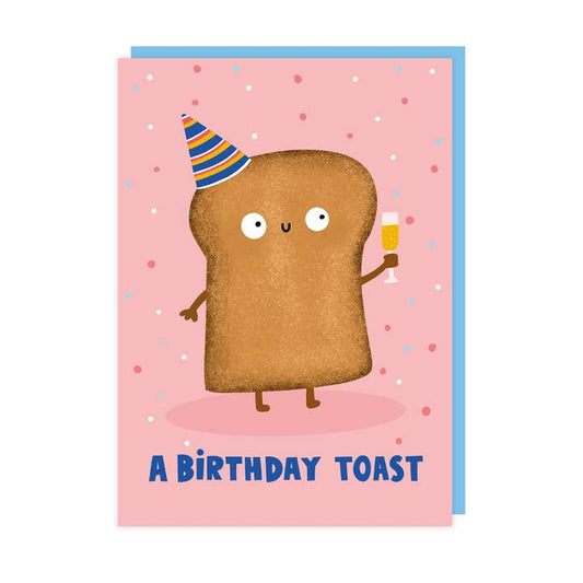 Kaart Birthday Toast
