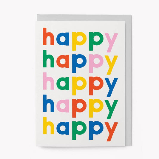 Kaart Happy Happy Happy