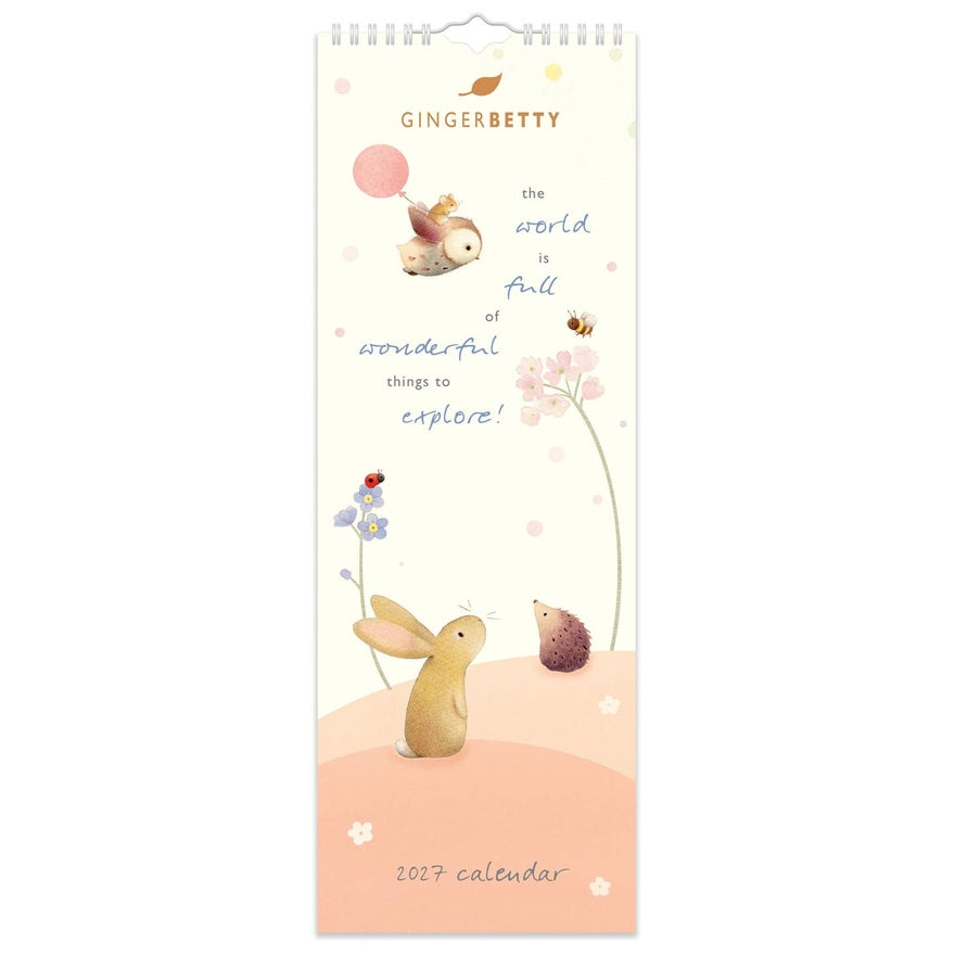 Ginger Betty 2027 Slim Calendar