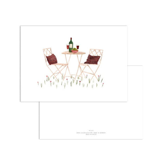 Kaart Garden Dinner