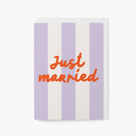 Kaart Just Married
