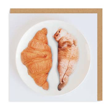 Kaart Cat Croissants