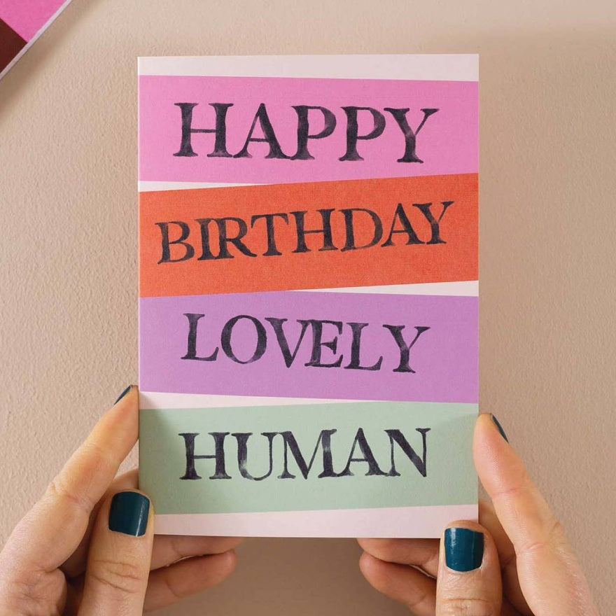 Kaart Lovely Human