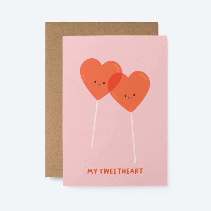 Kaart Love You Sweetheart