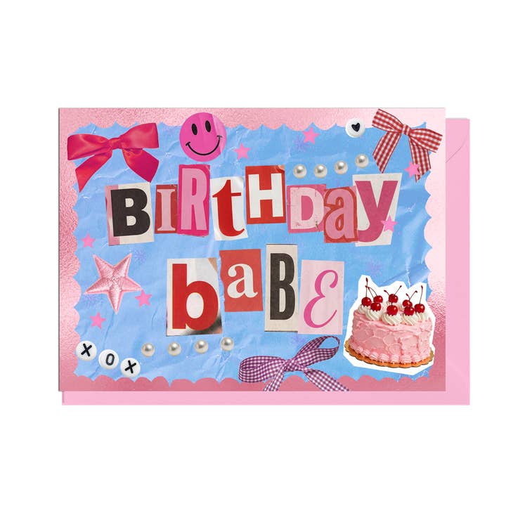 Kaart Birthday Babe