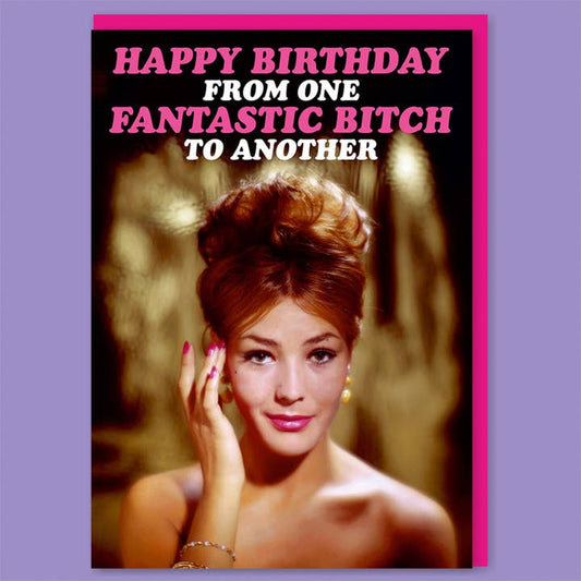Kaart Fantastic Bitch