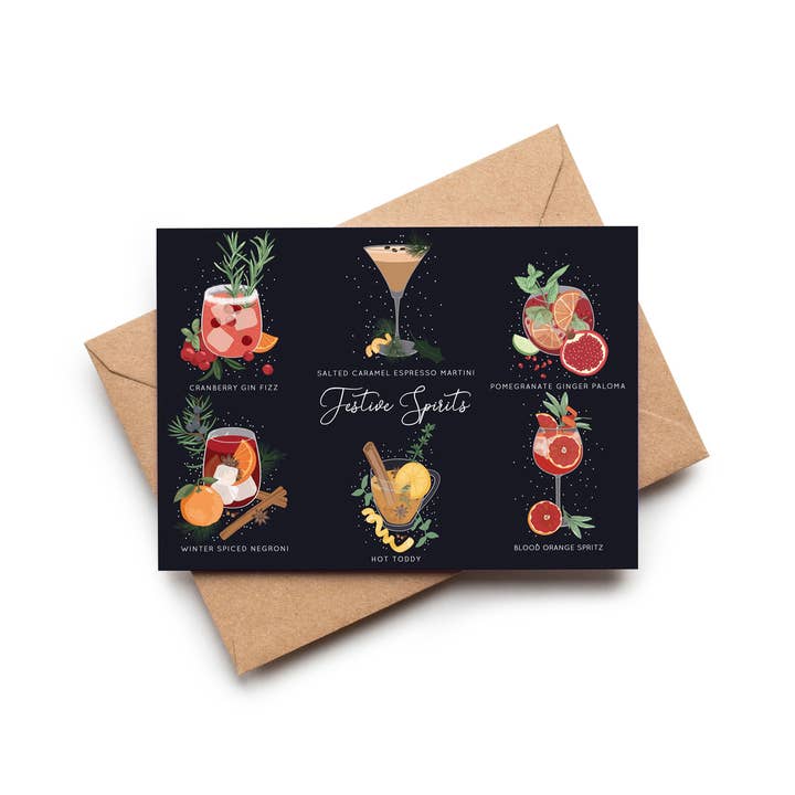 Kaart Festive Spirits