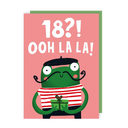 Kaart French Frog Leeftijd