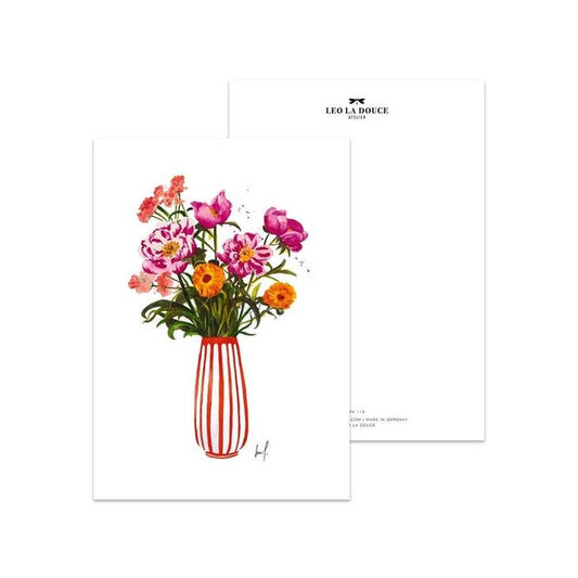 Ansichtkaart Pink Peonies | Zonder Envelop