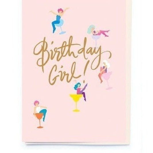 Kaart Birthday Girl! Krossproducts | De online winkel voor hebbedingetjes
