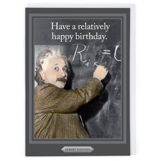 Kaart Relatively Happy Birthday
