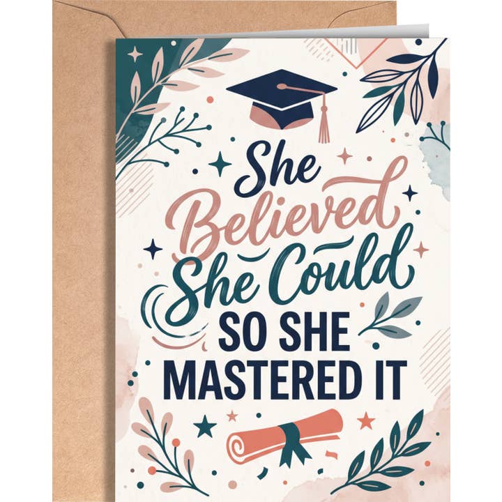 Kaart She Believed She Could
