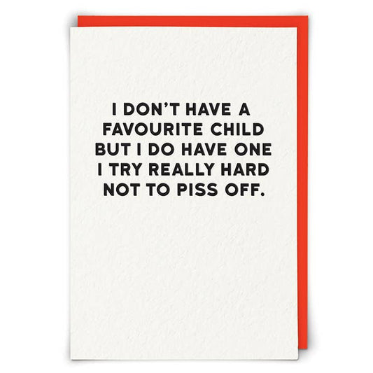 Kaart Favourite Child