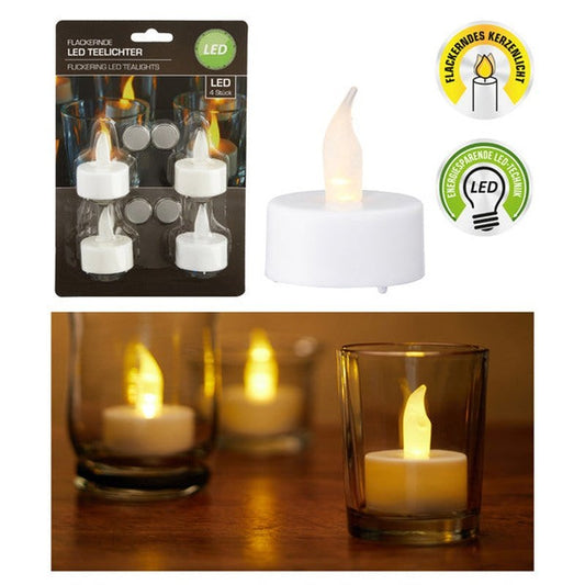 DED Tealight | Ensemble de 4