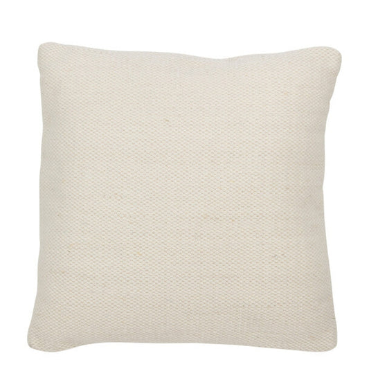 Kussen Geweven Wol | Creme