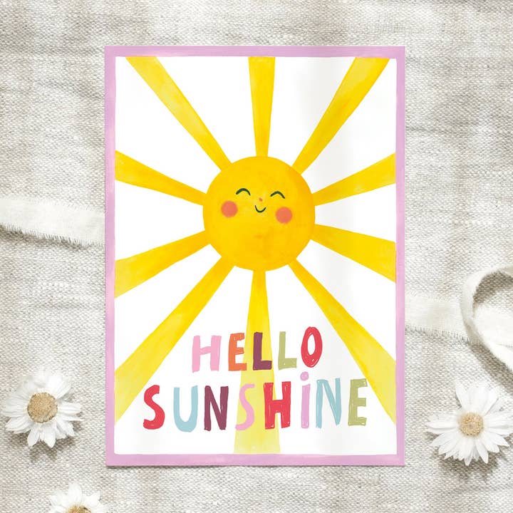 Kaart Hello Sunshine