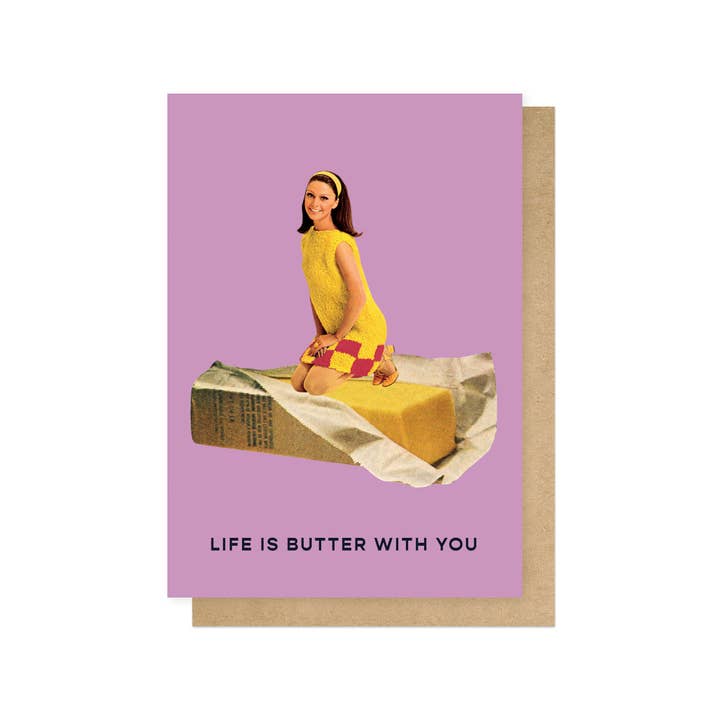 Kaart Butter With You