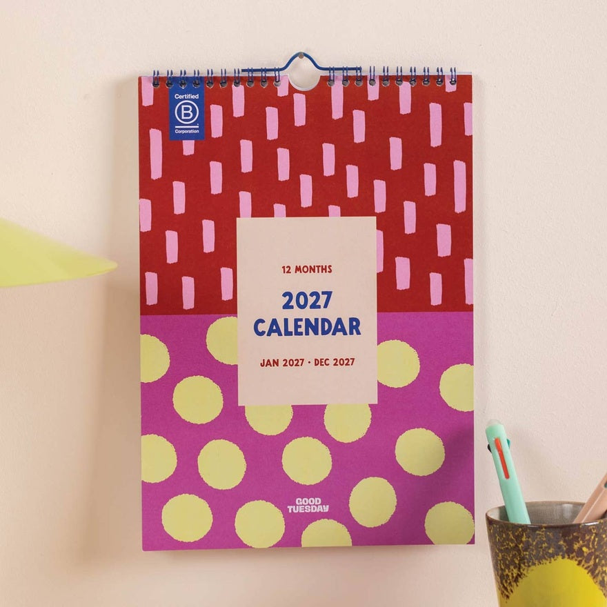 2027 Calendar | Colour Flow | A4