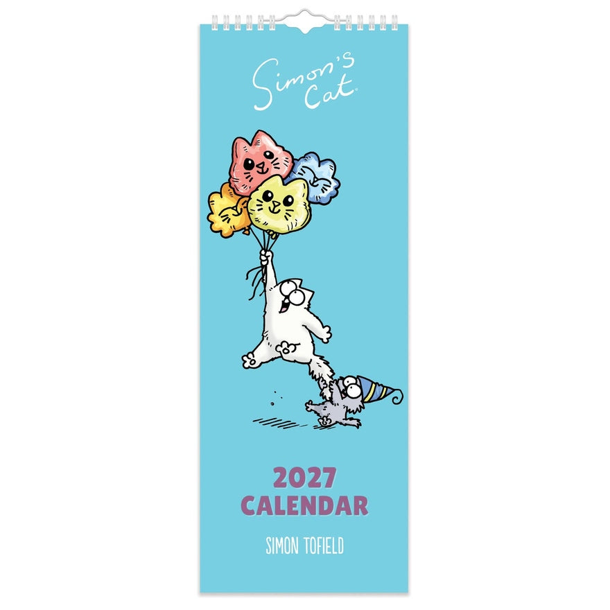 Simon's Cat 2027 Slim Calendar