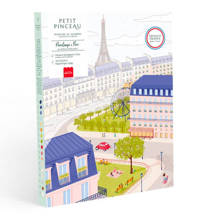 La peinture épicerie de la petite épicerie par chiffres