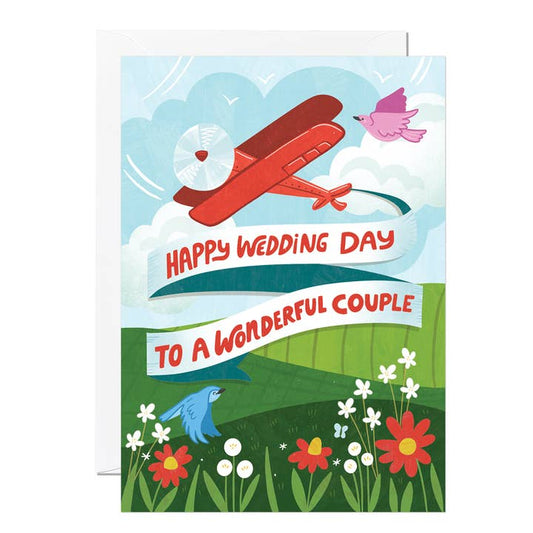Kaart Happy Wedding Day
