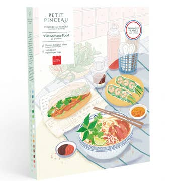 La peinture épicerie de la petite épicerie par chiffres