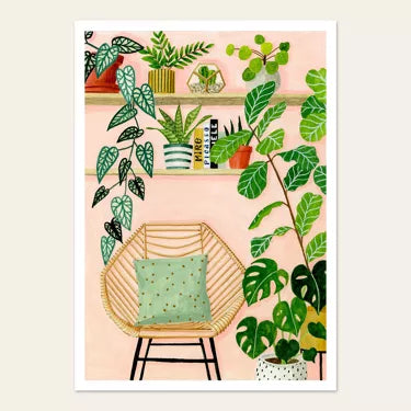 Melanie Voituriez A4 Print Indoor Jungle