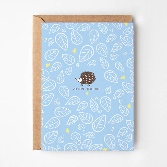 Kaart Baby Boy Hedgehog