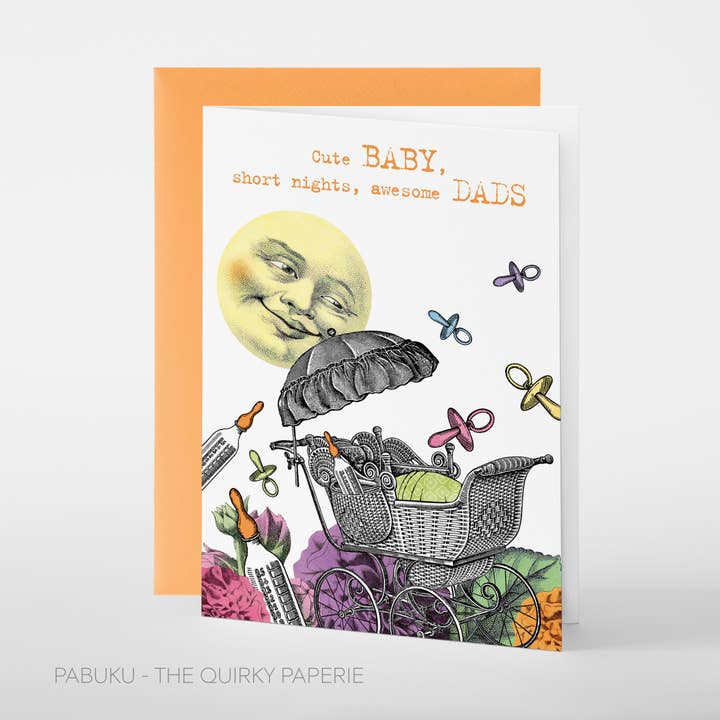 Kaart Cute Baby Dads