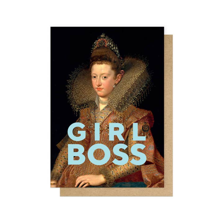 Kaart Girl Boss