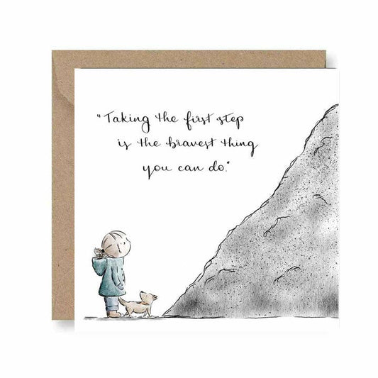 Kaart Taking The First Step