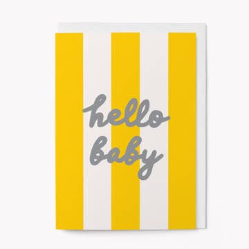 Kaart Hello Baby