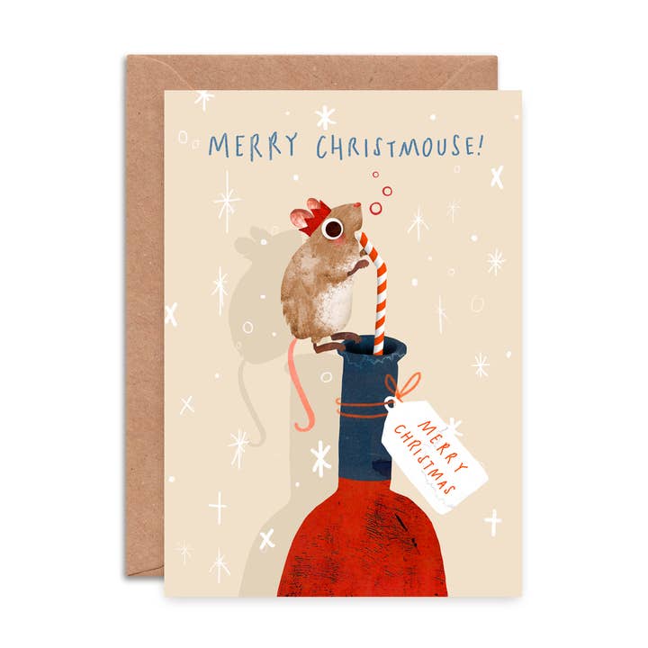 Kaart Merry Christmouse