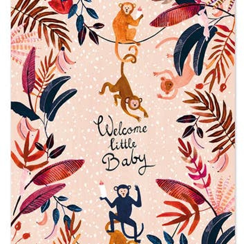 Kaart Welcome Little Baby