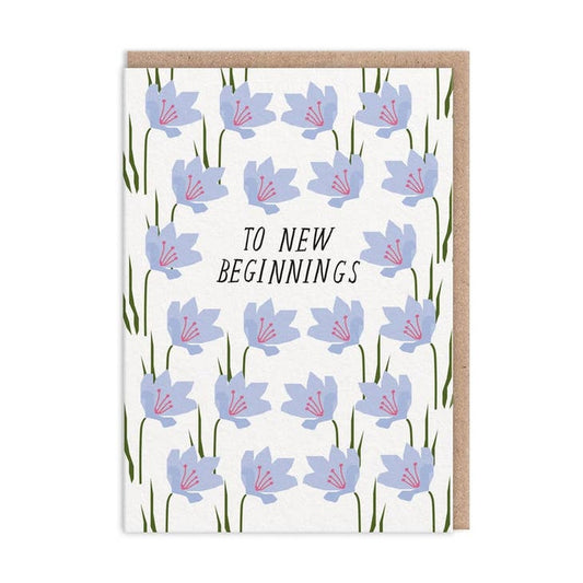Kaart To New Beginnings