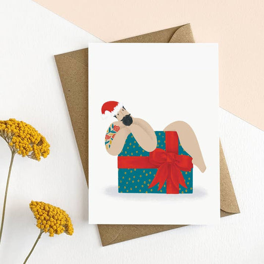 CARTE SEXY MAN CADEAU DE CHOID