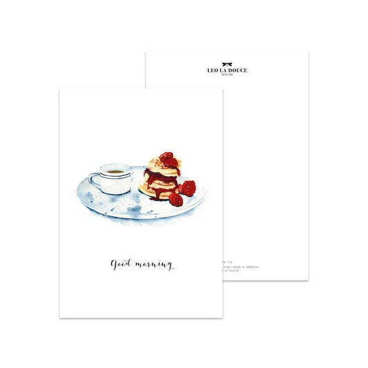 Ansichtkaart Good Morning | Zonder Envelop
