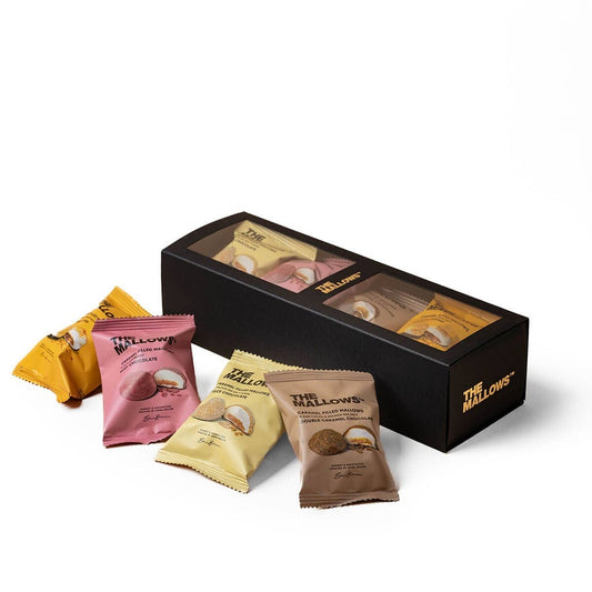 The Mallows Caramel Filled Mallows Gift Box 8 Pcs