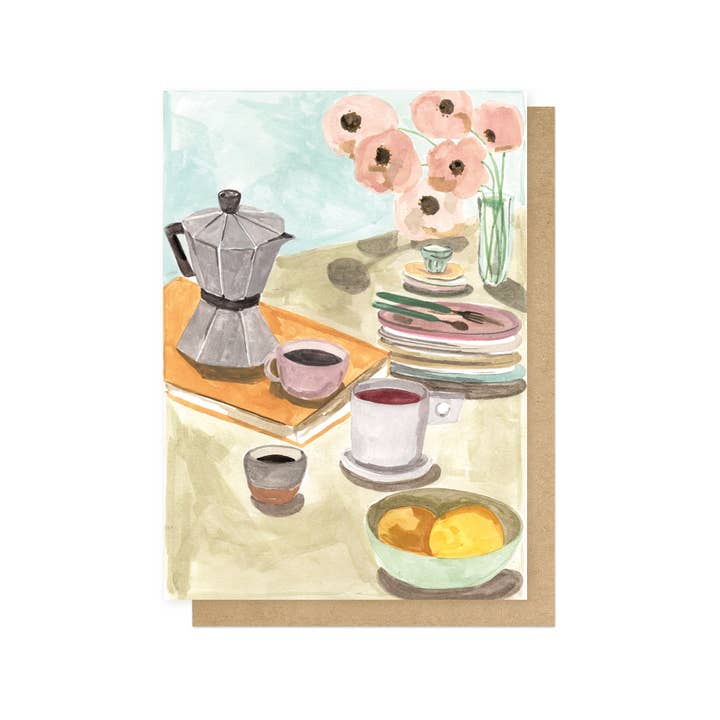 Kaart Oranges & Coffee