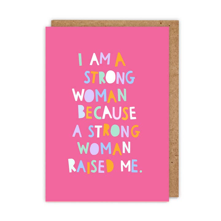 Kaart I Am A Strong Woman