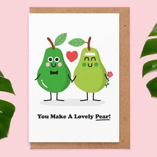 Kaart Lovely Pear