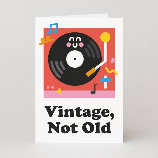 Kaart Vintage, Not Old