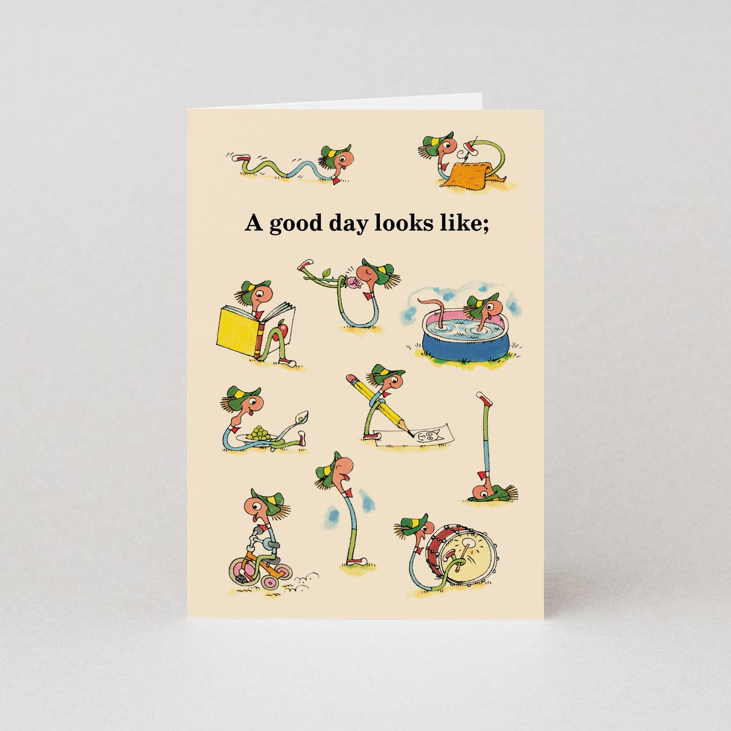 Kaart A Good Day Looks Like