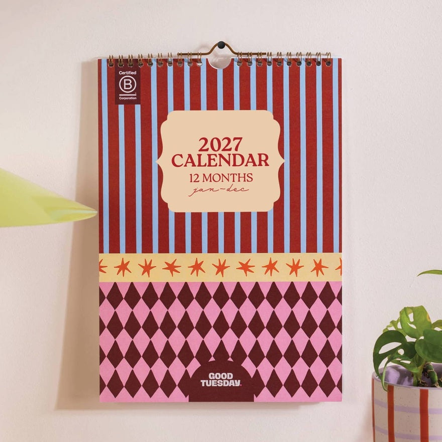 2027 Calendar | Boho Circus | A4