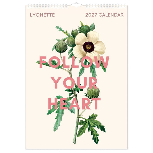Lyonette Designs 2027 A3 Trend Calendar